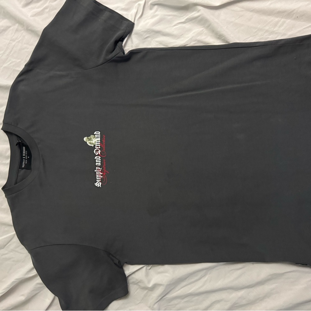 Gray Graphic T-Shirt